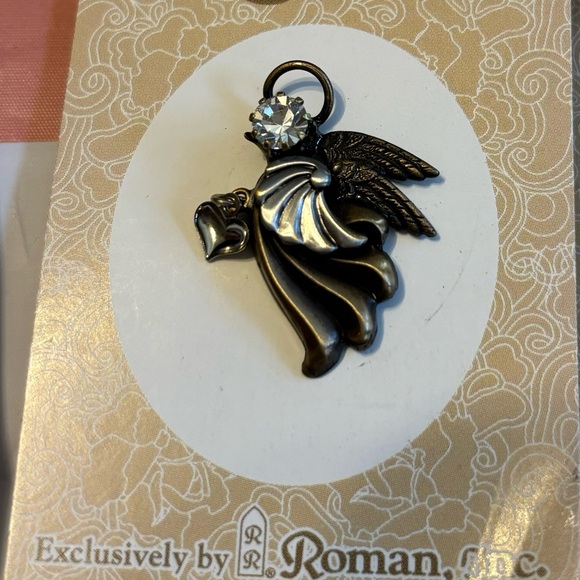 Angel pins or could be pendants. These are Angelic Lace and made in USA - Picture 4 of 9